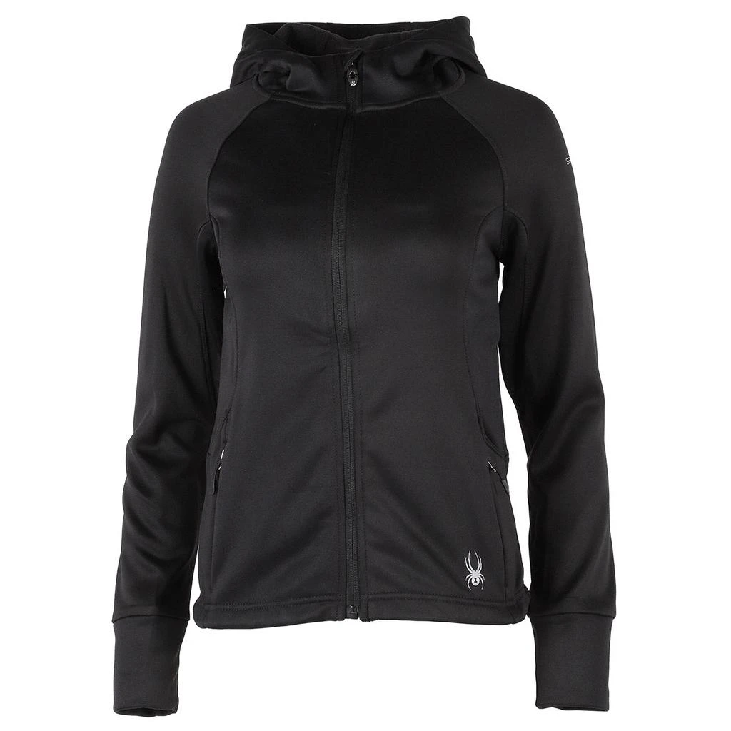 商品Spyder|Hayer Full Zip Hoodie - Black,价格¥190,第1张图片