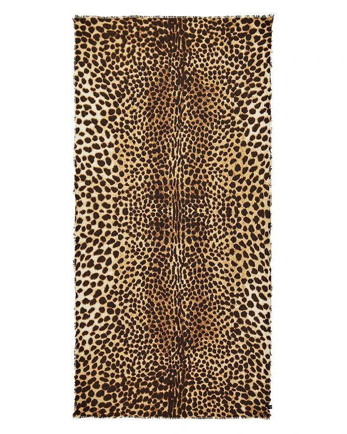商品Echo Design|Cheetah Print Oblong Scarf,价格¥266,第2张图片详细描述