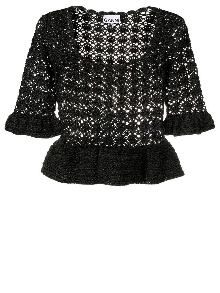 商品Ganni|Crochet top,价格¥1226,第1张图片