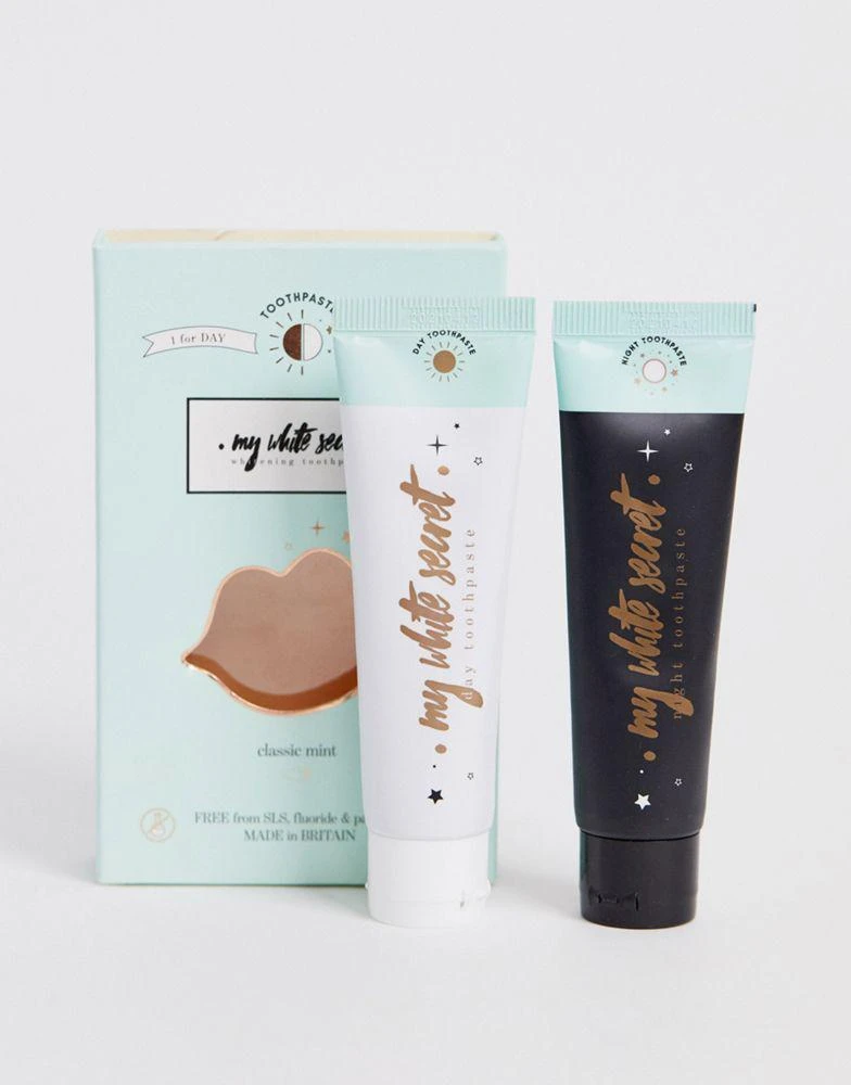 商品My White Secret|My White Secret Day & Night Toothpaste,价格¥100,第1张图片