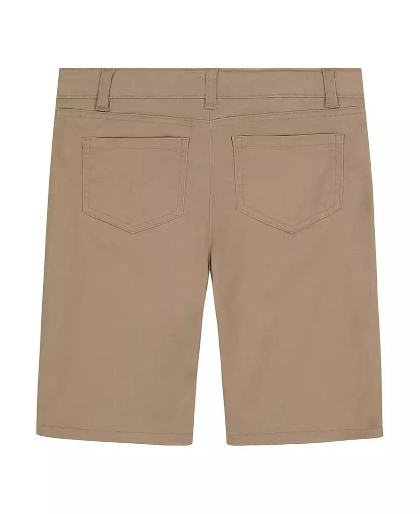 商品Nautica|Little Girls Uniform 5 Pocket Stretch Sateen Skinny Bermuda Shorts,价格¥96,第2张图片详细描述