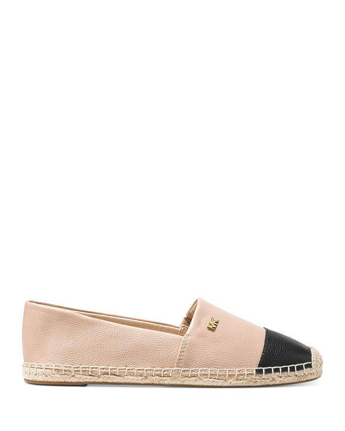 商品Michael Kors|Women's Kendrick Leather Espadrille Flats,价格¥353-¥371,第4张图片详细描述