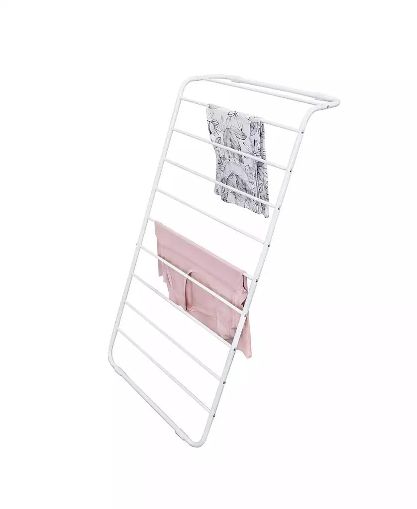 商品Honey Can Do|Leaning Clothes Drying Rack, White,价格¥446,第1张图片