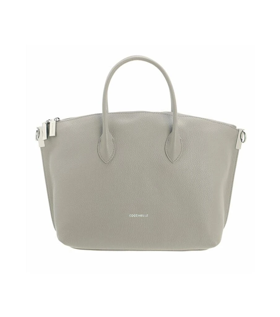 商品Coccinelle|COCCINELLE Estelle small tote bag STONE,价格¥1528,第1张图片