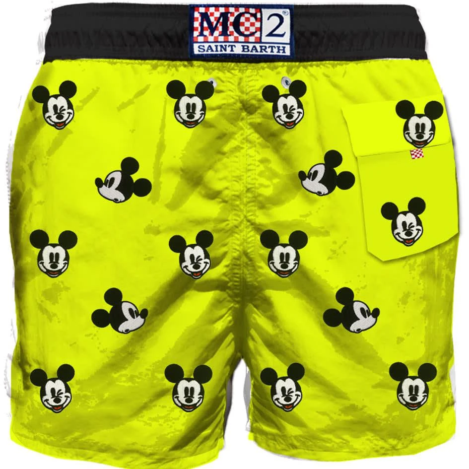 商品Mc2 Saint Barth|Man Swim Shorts With Mickey Mouse Print | ©disney Special Edition,价格¥1224,第2张图片详细描述