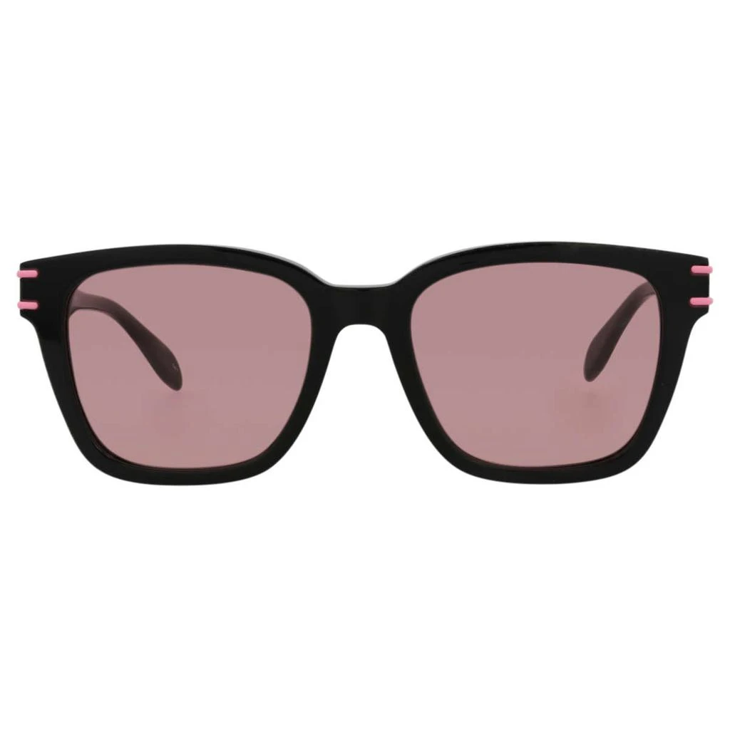 商品Alexander McQueen|Alexander McQueen Unisex Black Sunglasses,价格¥1095,第2张图片详细描述
