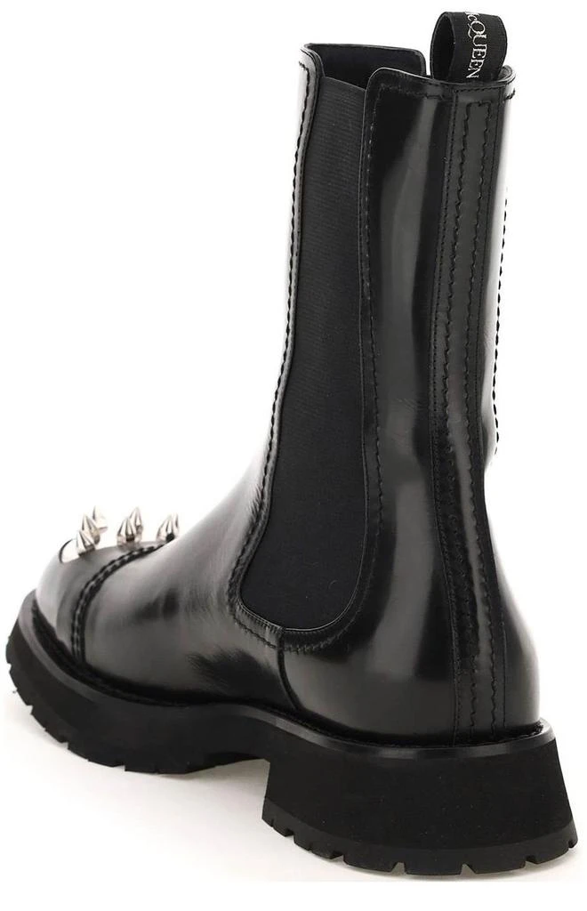 商品Alexander McQueen|Alexander McQueen Studded Toe Chelsea Boots,价格¥4597,第2张图片详细描述