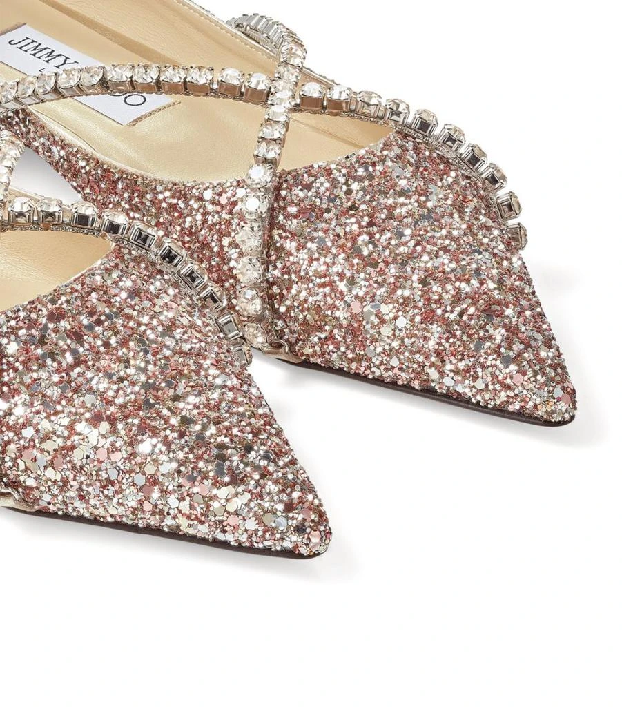 商品Jimmy Choo|Glitter Genevi Ballet Flats,价格¥7176,第3张图片详细描述