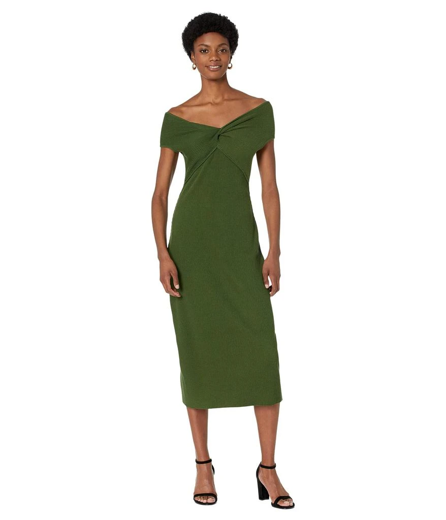 商品Vince|Ribbed Twist Dress,价格¥654,第1张图片