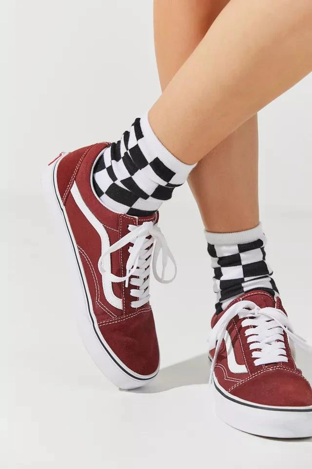 商品Vans|Vans Ticker Checkerboard Crew Sock,价格¥38,第1张图片