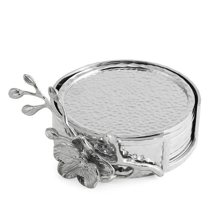 商品Michael Aram|White Orchid Coasters, Set of 6,价格¥889,第5张图片详细描述