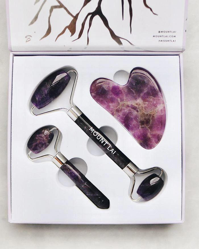 商品Mount Lai|The Amethyst Trio Calming Facial Set,价格¥658,第2张图片详细描述