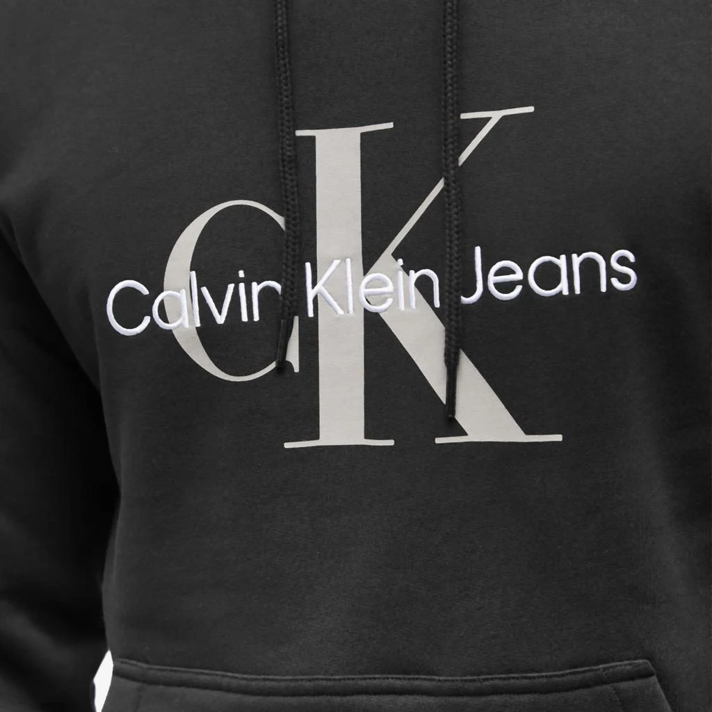 商品Calvin Klein|Calvin Klein Monologo Popover Hoodie,价格¥480,第5张图片详细描述