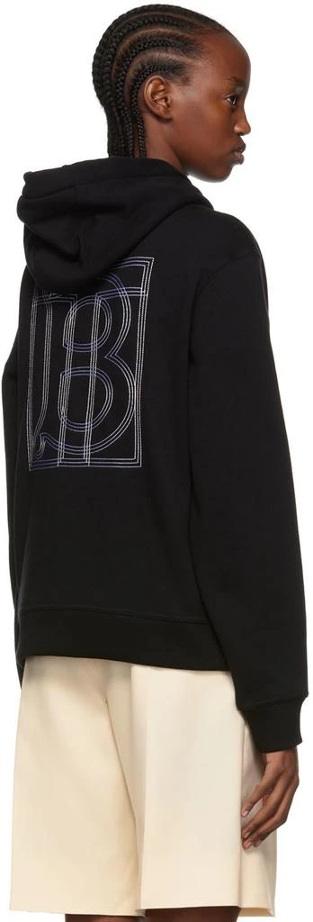 商品Burberry|Black Cotton Hoodie,价格¥2760,第3张图片详细描述