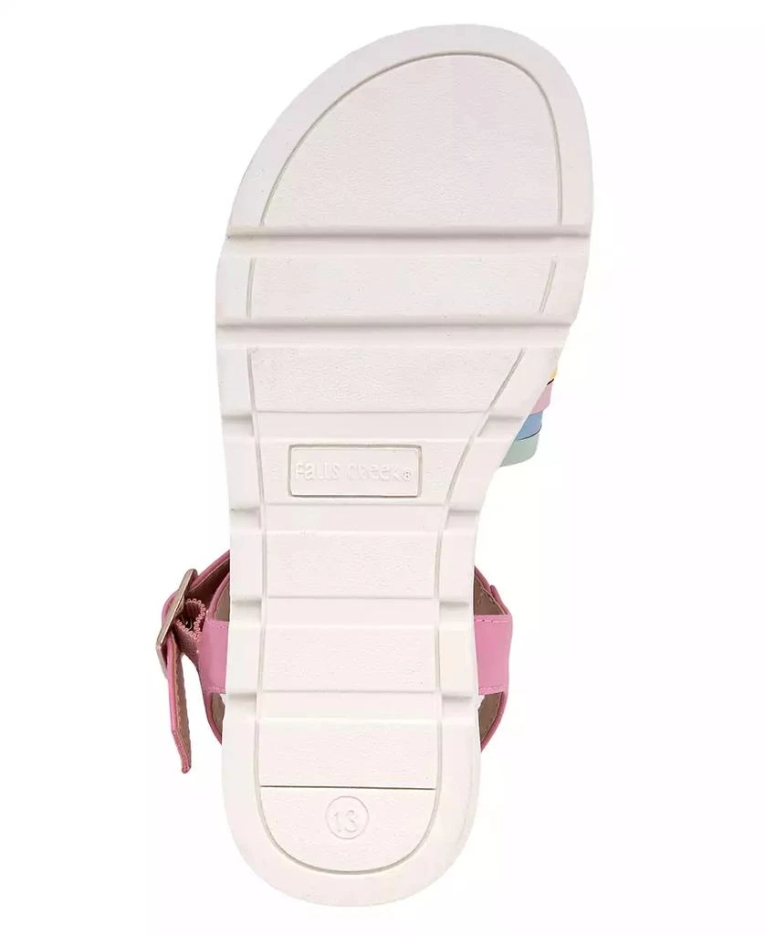 商品Sugar|Little and Big Girls Annabel Platform Sandals,价格¥150,第5张图片详细描述