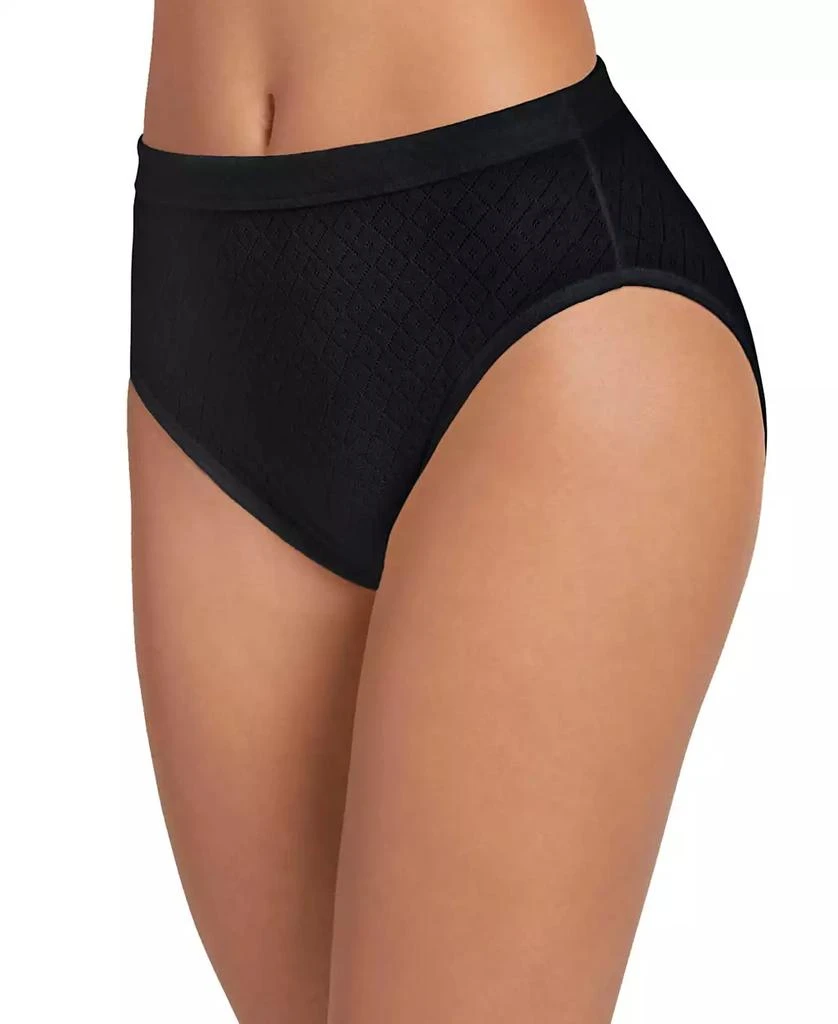 商品Jockey|Elance Cotton French Cut Underwear 3-Pk 1541, Extended Sizes,价格¥116,第3张图片详细描述