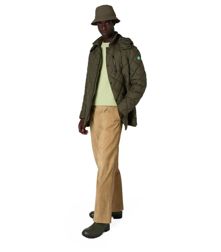 商品Save The Duck|Save The Duck Uwe Green Hooded Padded Jacket,价格¥1983,第2张图片详细描述