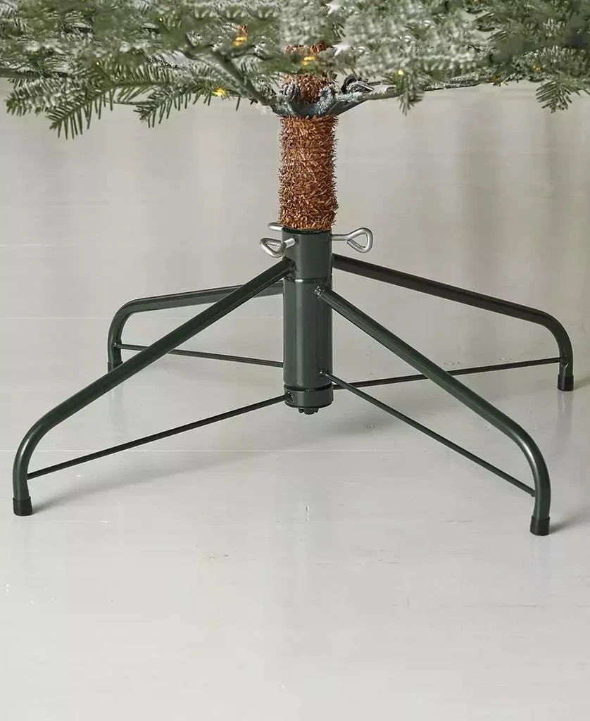 Sierra Pine 9' PE Lightly Flocked Tree, 2255 Tips, 400 Warm LEDs, Remote, Storage Bag, EZ-Connect Pole 商品