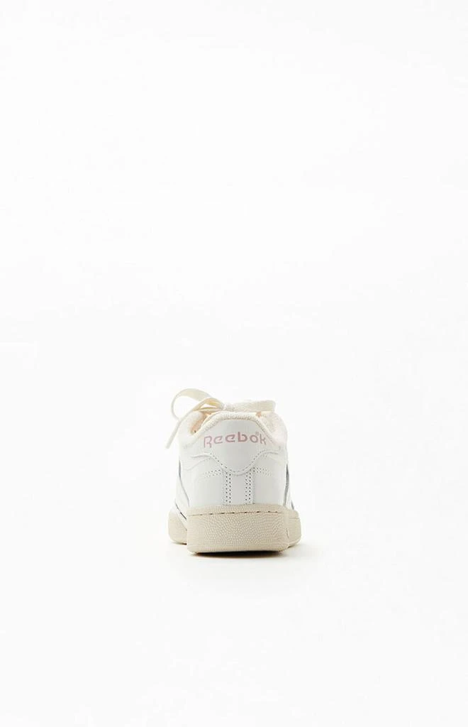 商品Reebok|White & Pink Club C 85 Shoes,价格¥284,第3张图片详细描述