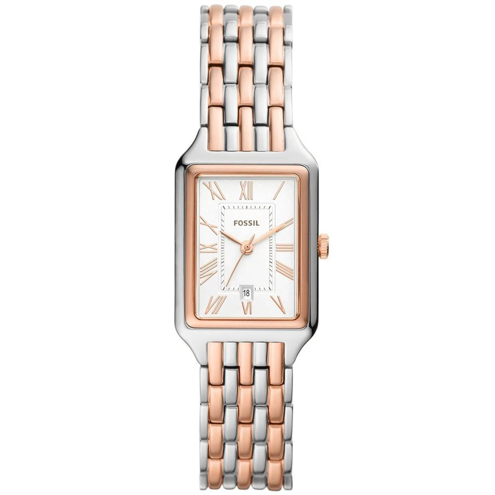 商品Fossil|Women's Raquel Two-Tone Stainless Steel Bracelet Watch, 23mm,价格¥955,第1张图片