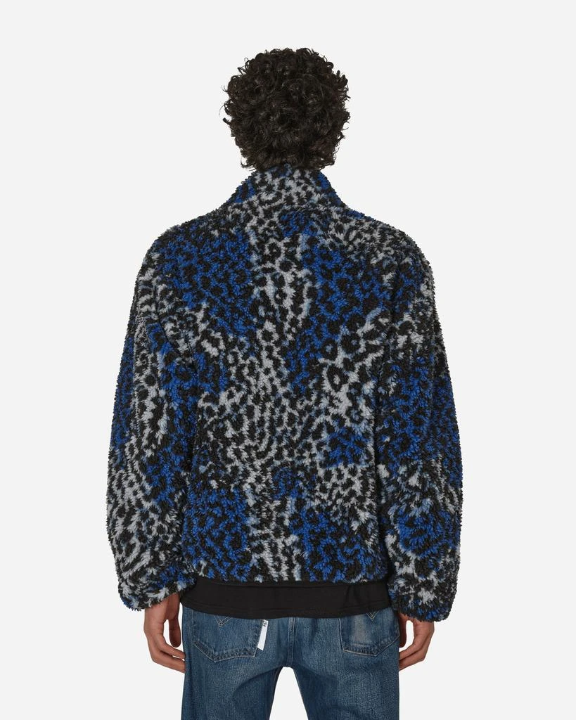 商品STUSSY|Sherpa Reversible Jacket Blue Leopard,价格¥1741,第3张图片详细描述