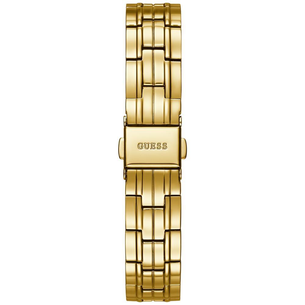 商品GUESS|Women's Gold-Tone Stainless Steel Bracelet Watch 30mm,价格¥743,第5张图片详细描述
