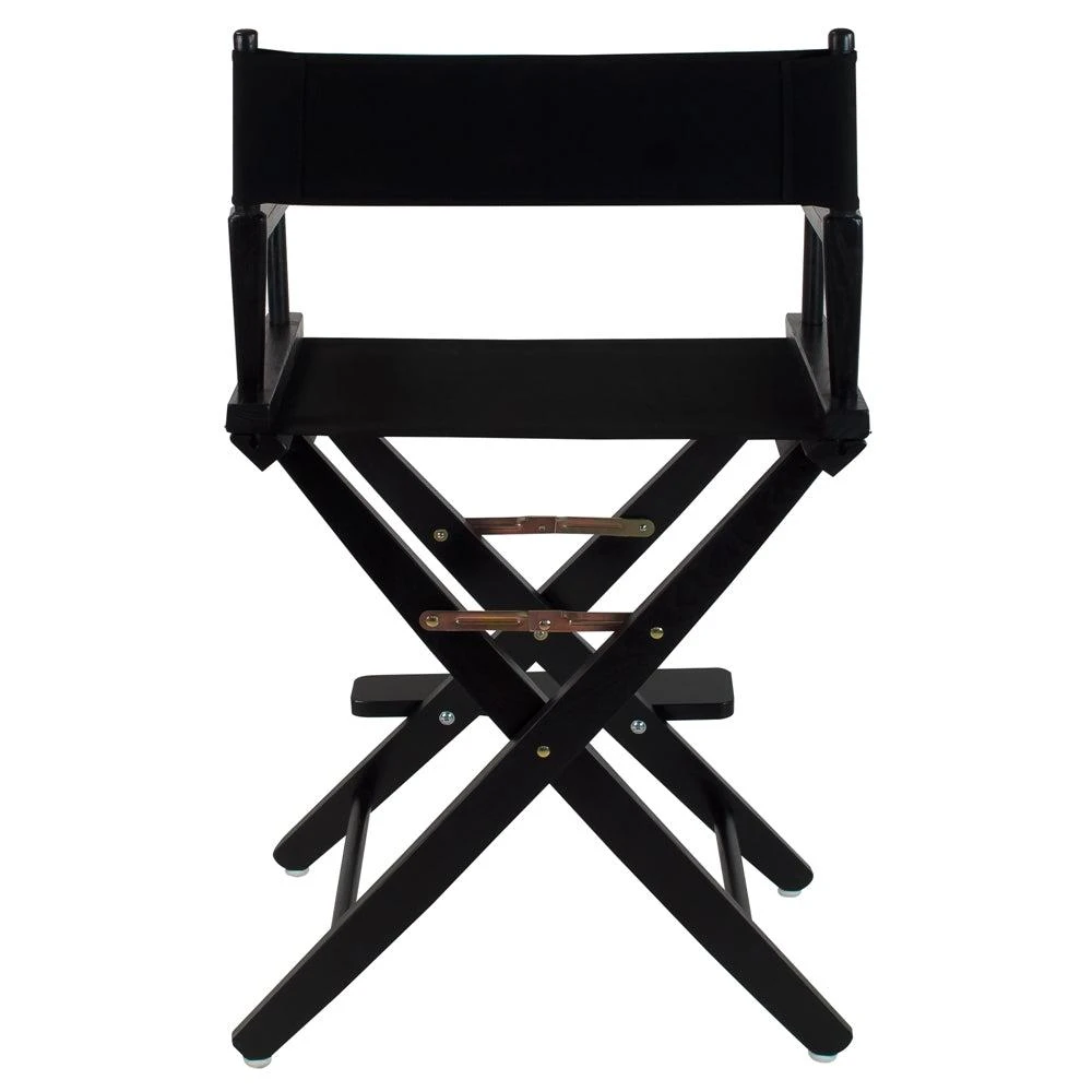商品American Trails|Extra-Wide Premium 24"  Directors Chair Black Frame W/Black Color Cover,价格¥1061,第3张图片详细描述