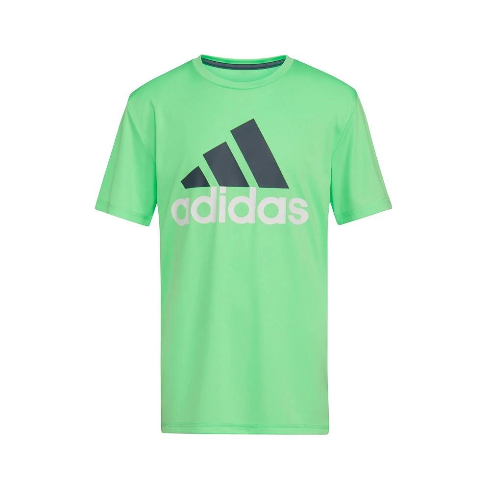 商品Adidas|Big Boys Short Sleeve Aeroready Two-Color Badge of Sport T-shirt,价格¥90,第1张图片