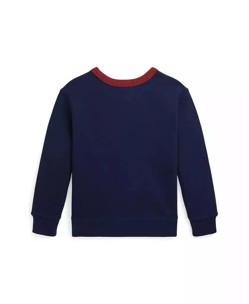 商品Ralph Lauren|Toddler and Little Boys Corduroy-Logo Fleece Sweatshirt,价格¥203,第4张图片详细描述