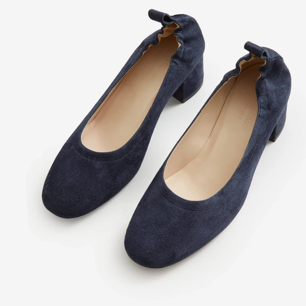 商品Everlane|The Day Heel 麂皮粗跟鞋,价格¥627,第3张图片详细描述