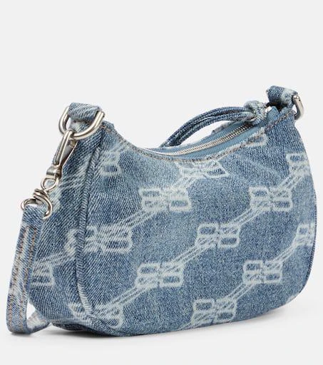 商品Balenciaga|Le Cagole Mini denim shoulder bag,价格¥11444,第4张图片详细描述