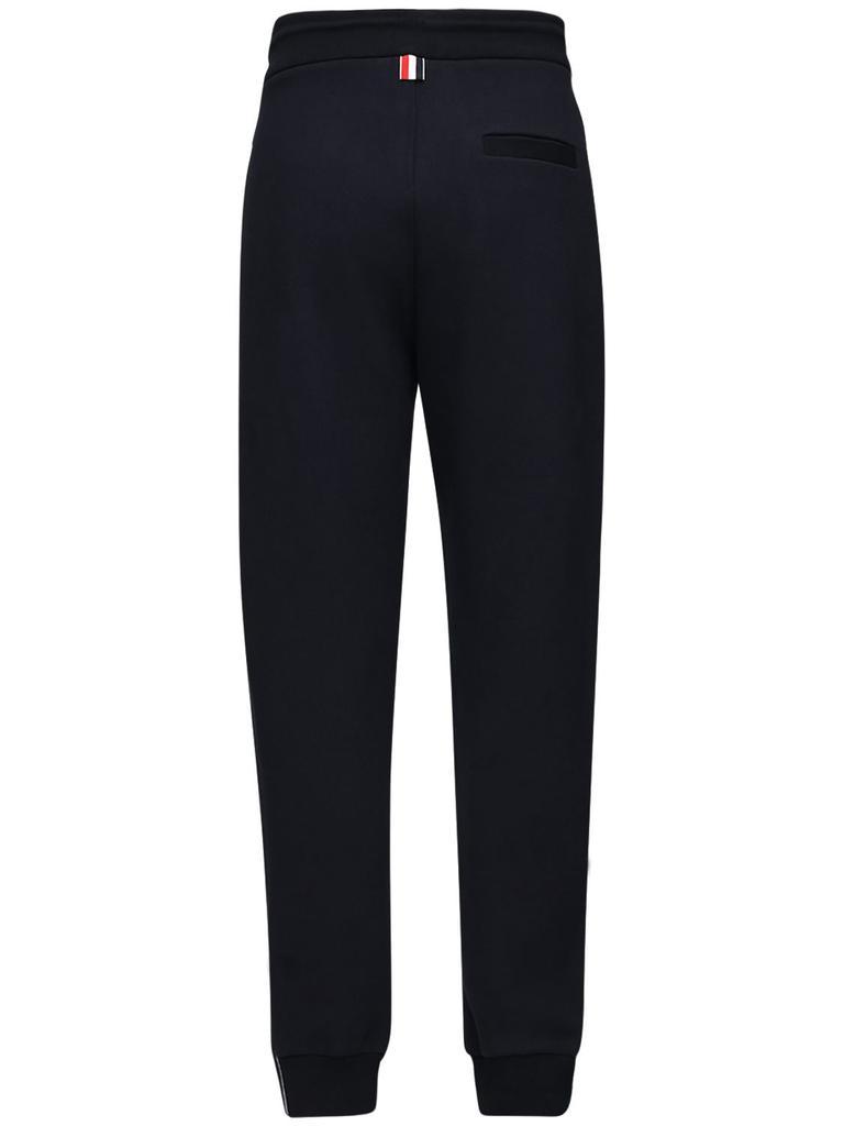 商品Thom Browne|Cotton Sweatpants W/4 Bar Stripe,价格¥5820,第7张图片详细描述