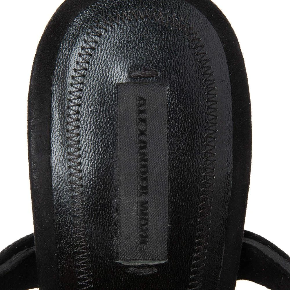Alexander Wang Black Suede  Ankle Wrap Sandals Size 38 商品