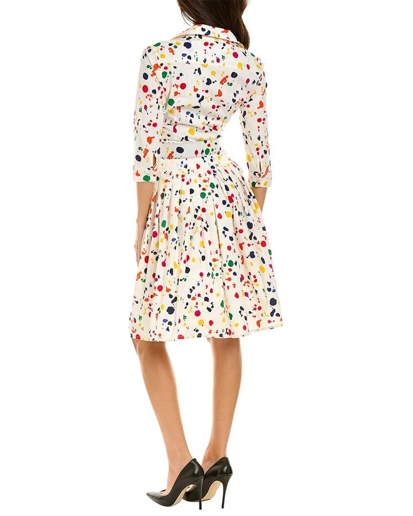 商品SAMANTHA SUNG|Samantha Sung Audrey 2 3/4-Sleeve Shirtdress,价格¥1309,第2张图片详细描述