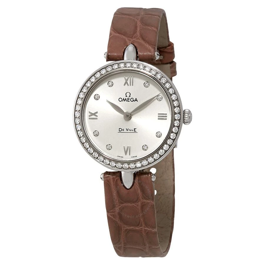 商品Omega|De Ville Prestige Diamond Ladies Watch 424.18.27.60.52.001,价格¥23963,第1张图片