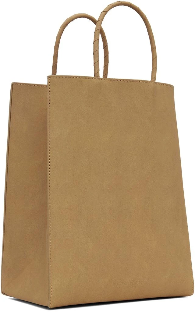 商品Bottega Veneta|Beige 'The Small Brown Bag' Tote,价格¥14162,第2张图片详细描述