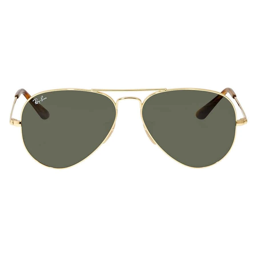 商品Ray-Ban|Aviator Metal II Green Classic G-15 Unisex Sunglasses RB3689 914731 55,价格¥727,第2张图片详细描述