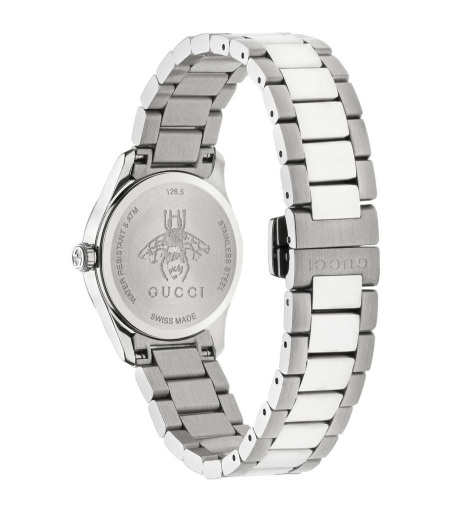 商品Gucci|Stainless Steel and Diamond G-Timeless Iconic Watch 27mm,价格¥9031,第4张图片详细描述