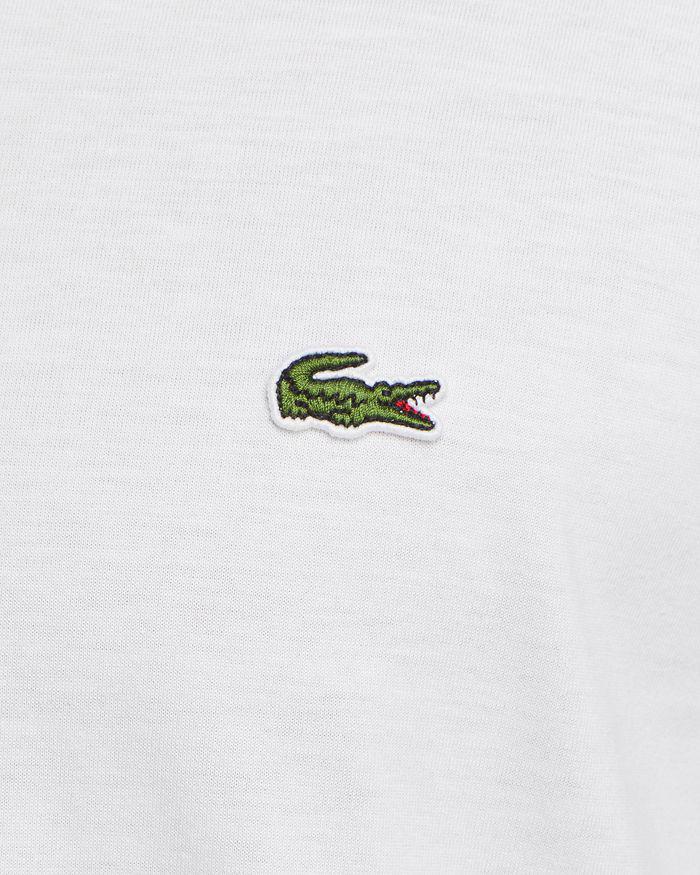 商品Lacoste|V-Neck Pima Cotton Tee,价格¥365-¥442,第7张图片详细描述