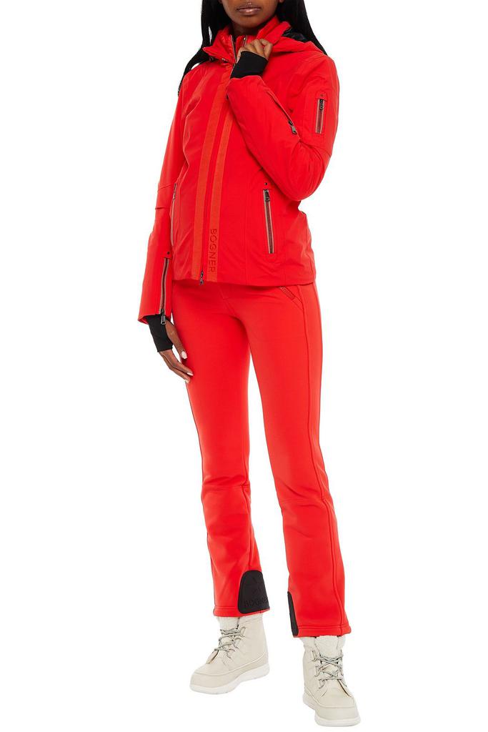 Tula grosgrain-trimmed hooded twill ski jacket商品第4张图片规格展示