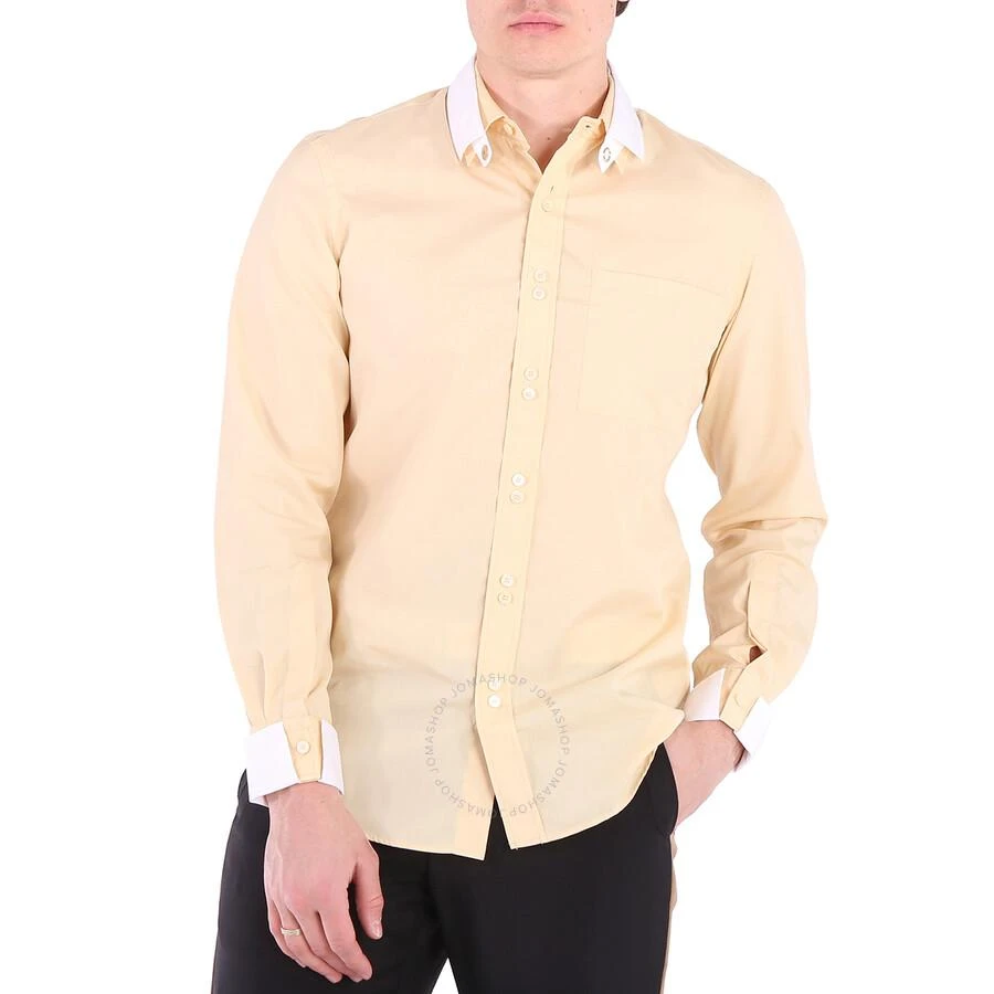 商品Burberry|Contrast Double Collar Cotton Poplin Shirt,价格¥1001,第1张图片