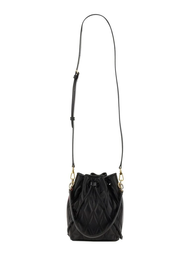 商品Bally|Bally Drawstring Quilted Bucket Bag,价格¥9689,第4张图片详细描述