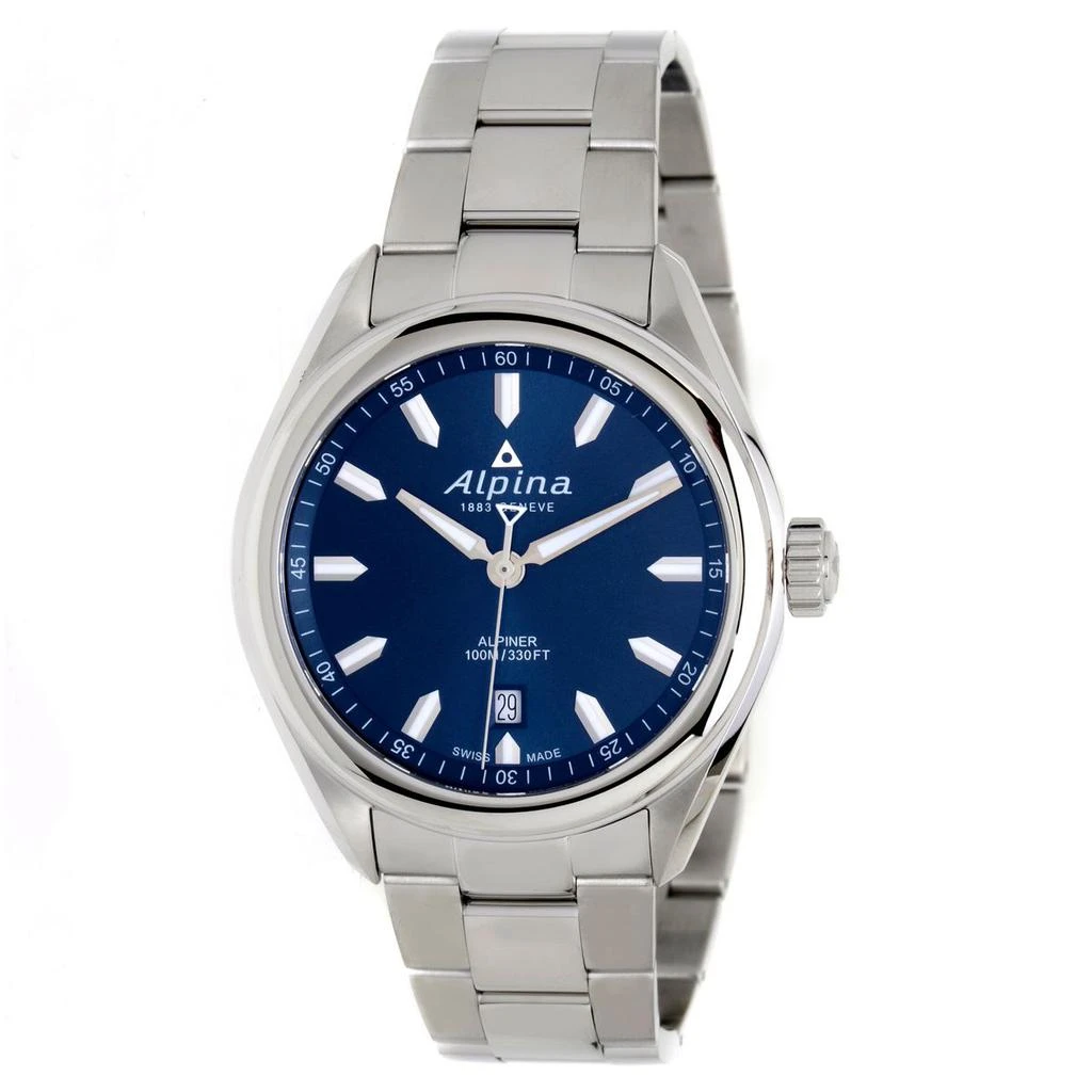 商品Alpina|Alpina Alpiner Blue Dial Stainless Steel Quartz Men's Watch AL-240NS4E6B,价格¥2027,第1张图片