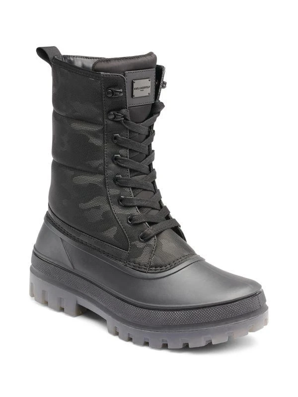 商品Karl Lagerfeld Paris|Camouflage Nylon Duck Boots,价格¥974,第2张图片详细描述