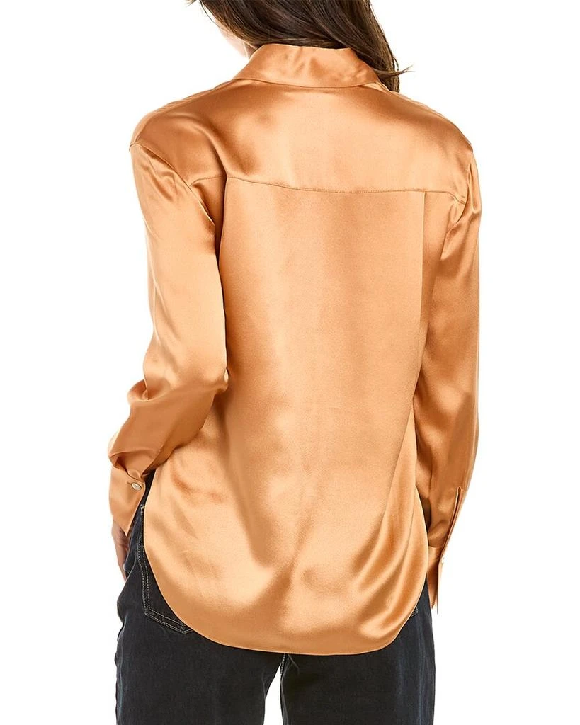 商品Vince|Vince Pointed Collar Silk Blouse,价格¥838,第2张图片详细描述