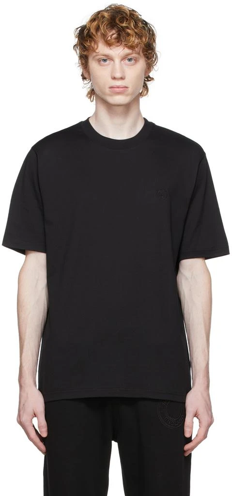 商品Burberry|黑色 Monogram Motif T 恤,价格¥4378,第1张图片