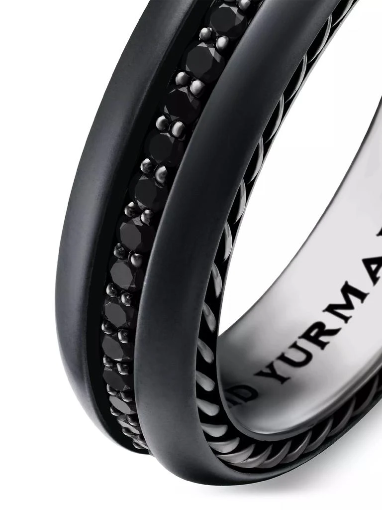 商品David Yurman|Streamline Band Ring in Black Titanium,价格¥18731,第5张图片详细描述