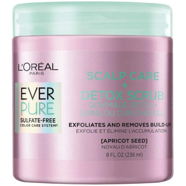 商品L'Oreal Paris|Everpure Color Care System Scalp Care + Detox Scrub,价格¥96,第1张图片