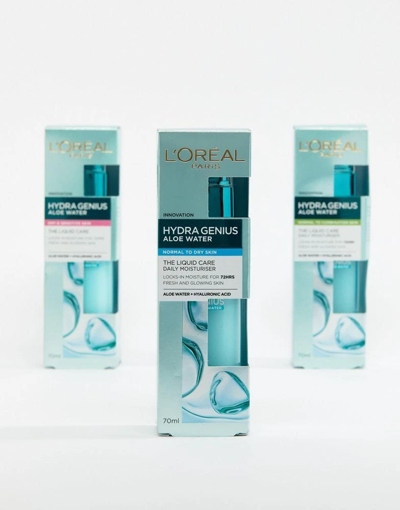 商品L'Oreal Paris|L'Oreal Paris Hydra Genius Liquid Care Moisturiser Normal Dry Skin 70ml,价格¥124,第4张图片详细描述