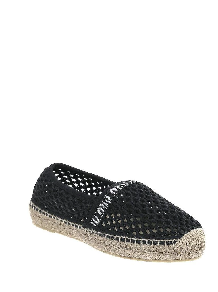 商品Miu Miu|Black Espadrilles,价格¥3178,第2张图片详细描述